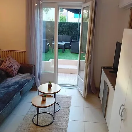Cosy Terrasse Front Апартаменты Кань-сюр-Мер